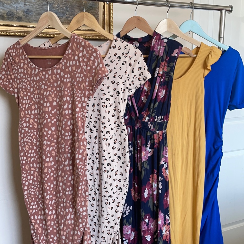 Maternity dress lot (5) size small